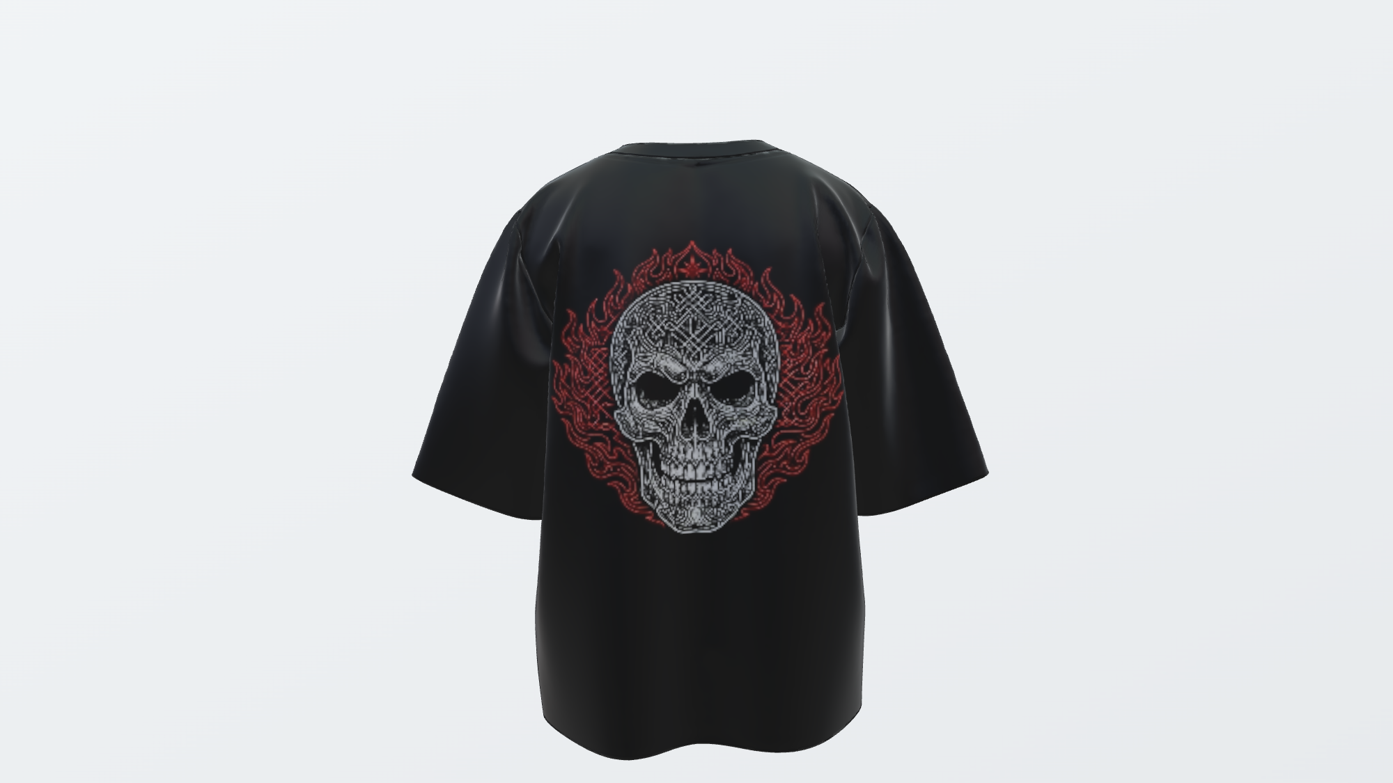 SKULL OVERSIZED TEE