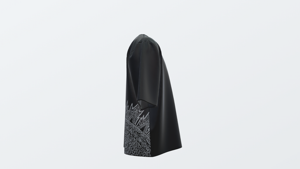 kaiju kolam oversized tee