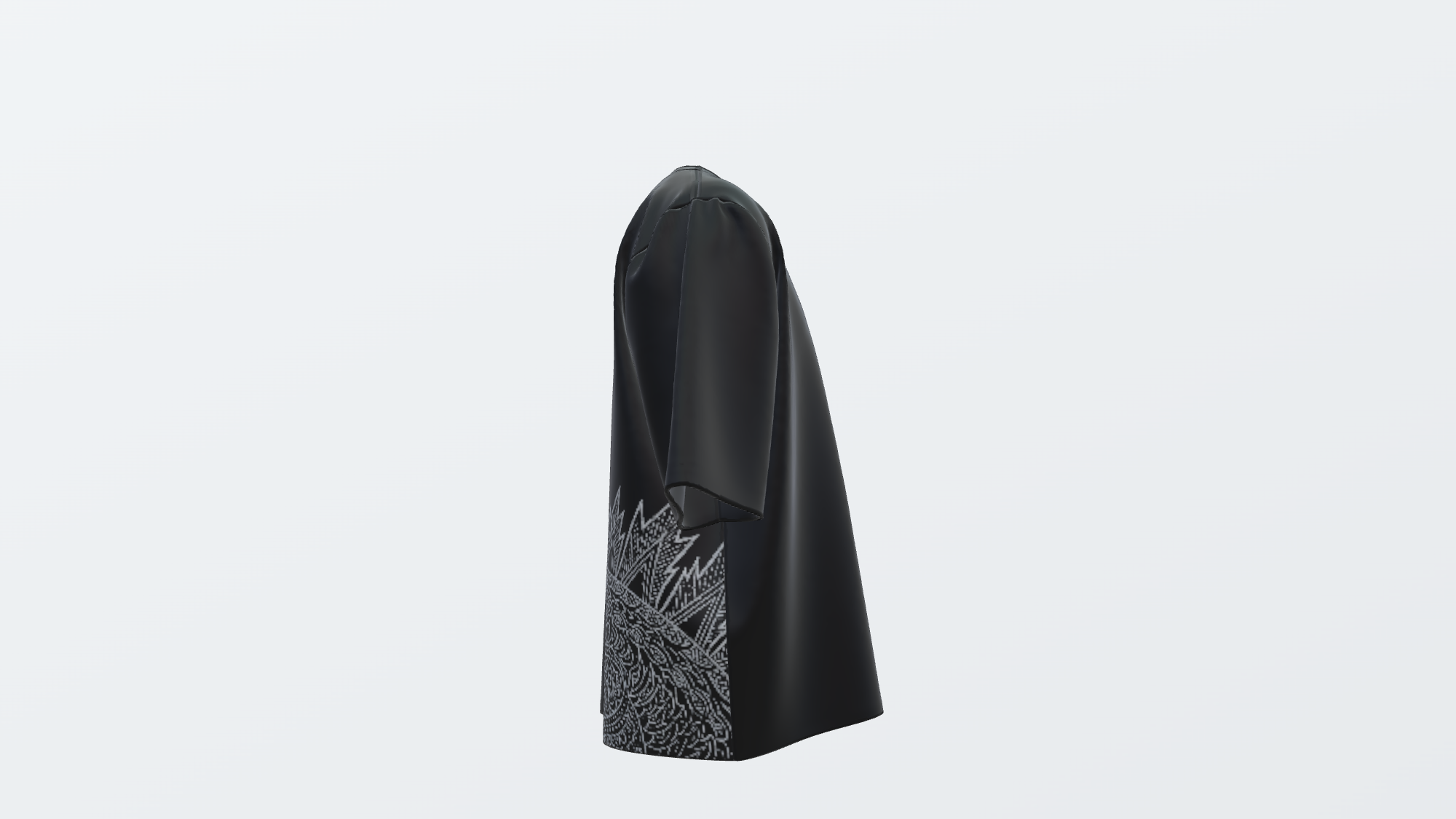 kaiju kolam oversized tee