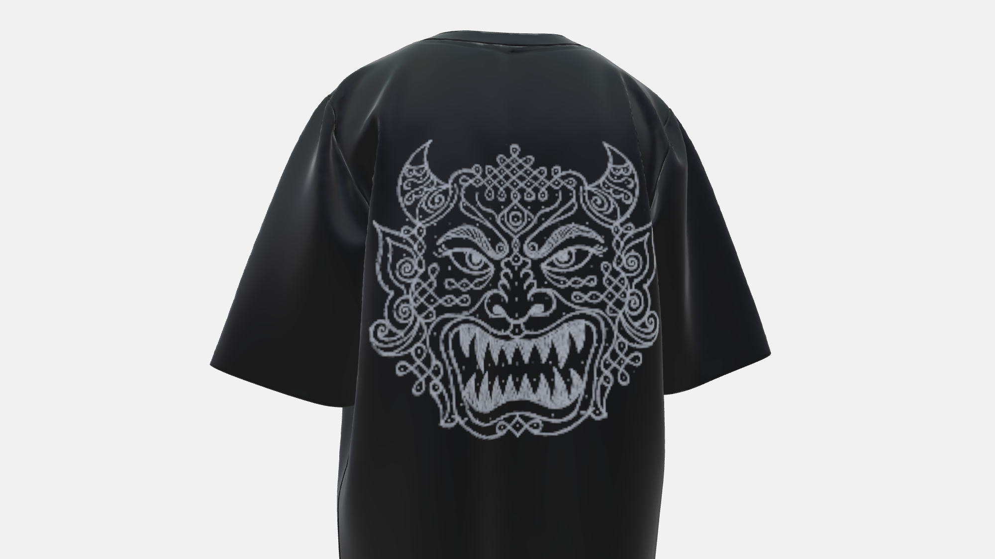 kali kolam oversized tee ( ACID WASH )