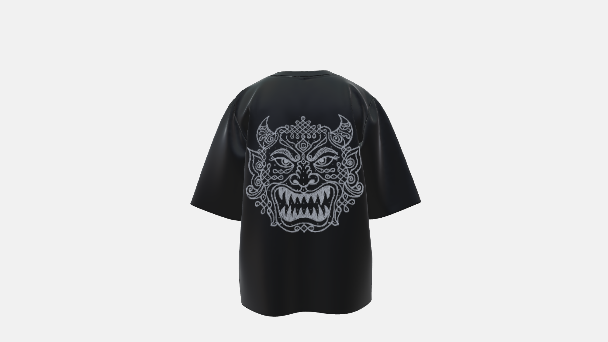 kali kolam oversized tee ( ACID WASH )