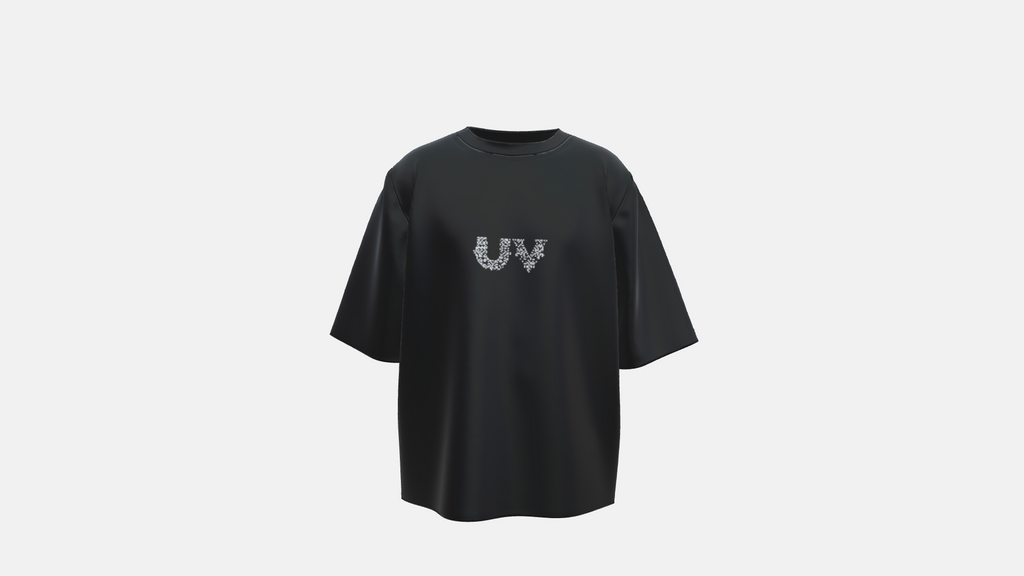 wolf kolam oversized tee ( ACID WASH )