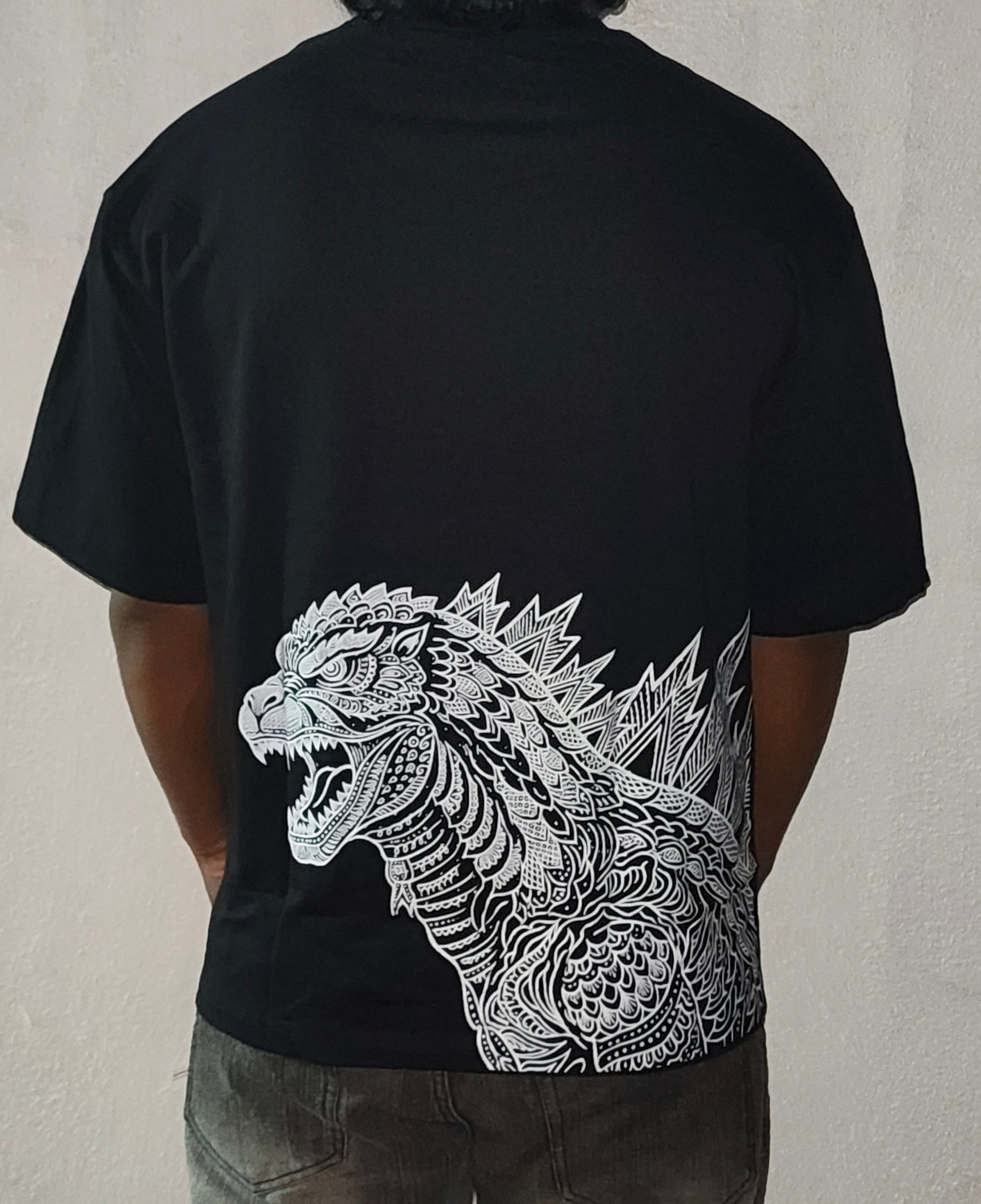 kaiju kolam oversized tee